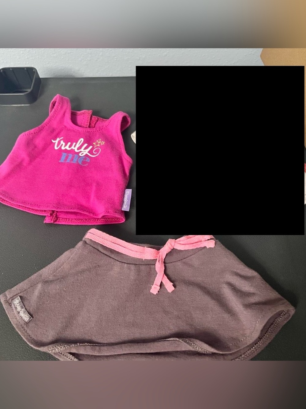 American Girl Doll Truly Me Skirt and Tank Top